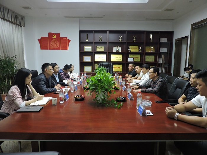 熱烈歡迎恒大、聯(lián)東集團領導蒞臨我司考察指導工作
